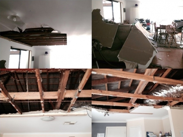 Collapsed Ceiling